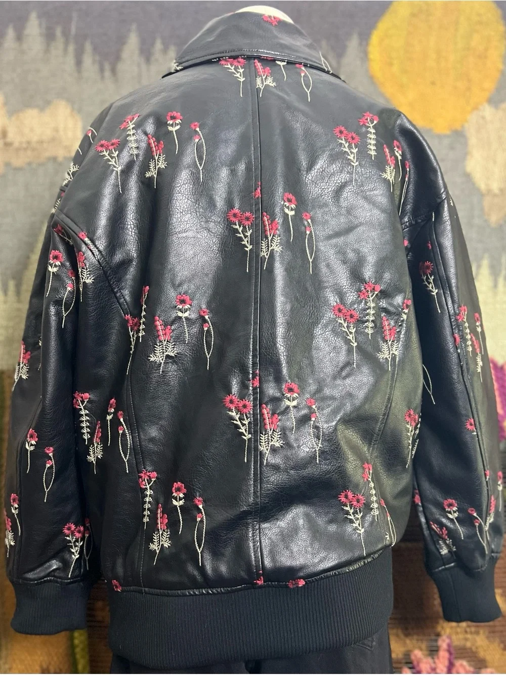 Anthropologie Embroidered Jacket S